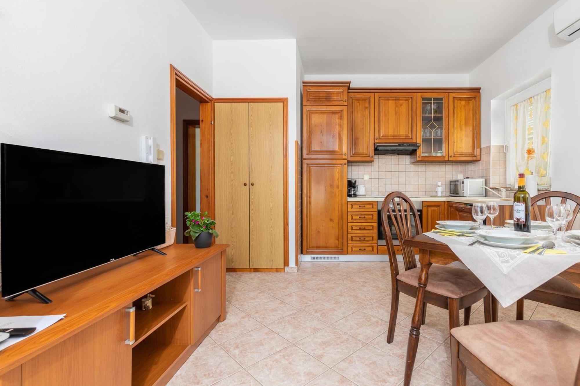 Apartments With A Parking Space Punat, Krk - 20553 部屋 写真